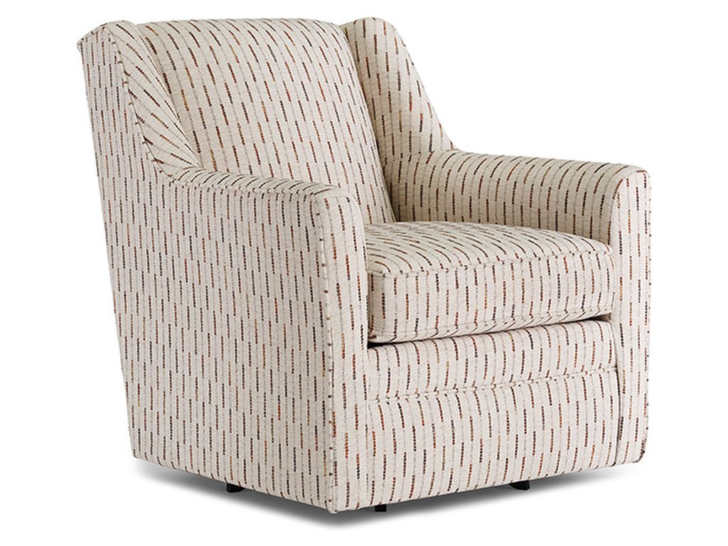 Riva Tailored Swivel Chair, Grounded in Style