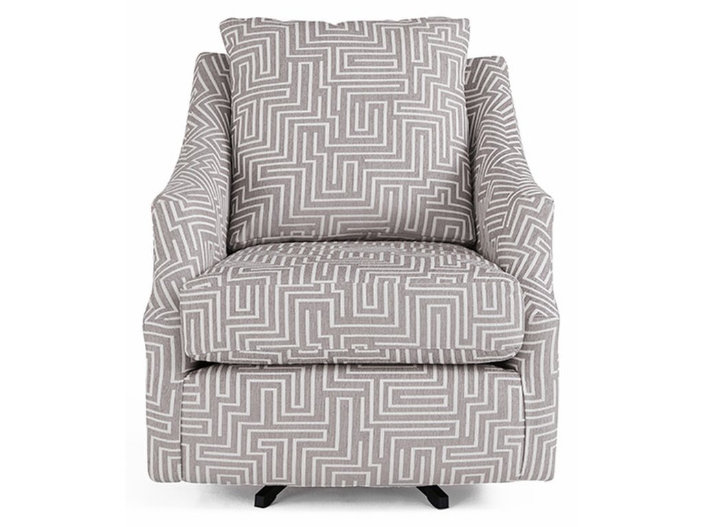 Flutter Modern, Swivel Glider Chair