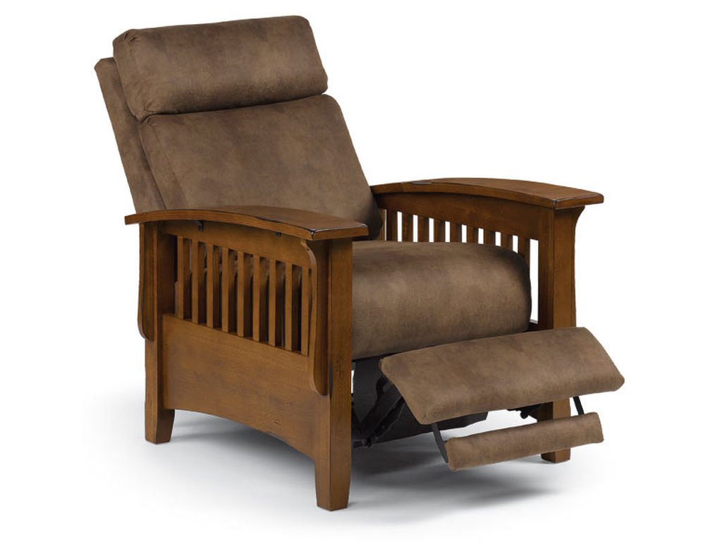 Tuscan High Leg, Mission-Style?Recliner
