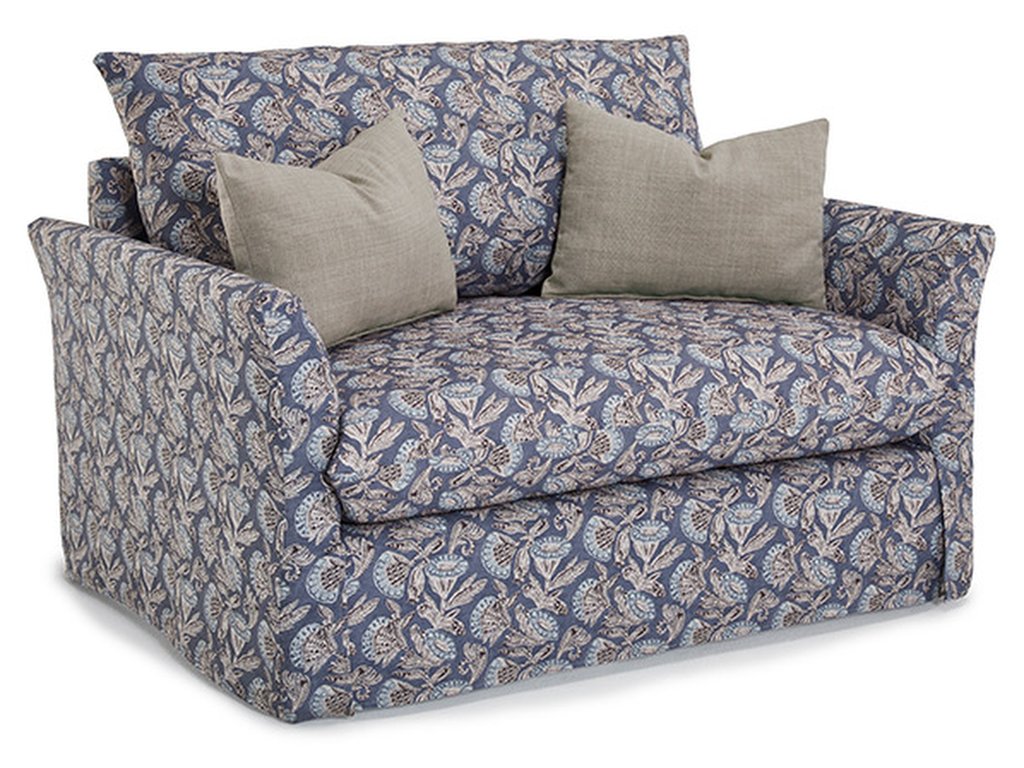 Oxford Chair-And-A-Half with Down Blend Cushions