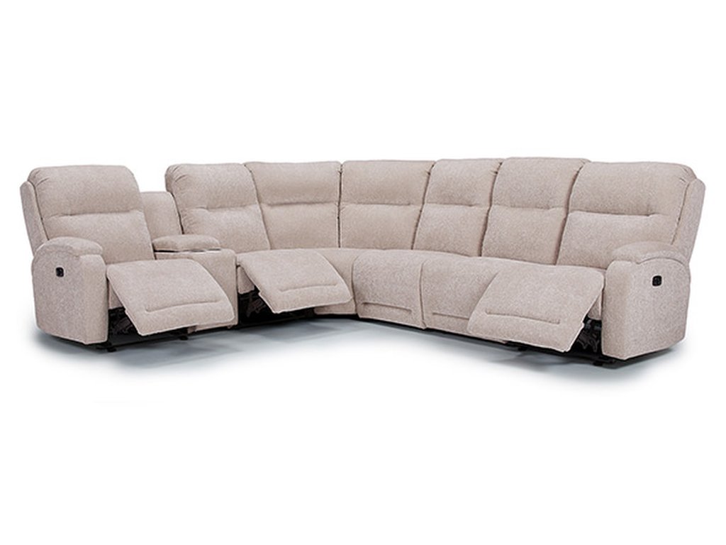 Maverly Sectional Heavily Cushioned Reclining Sectional - Alternative View