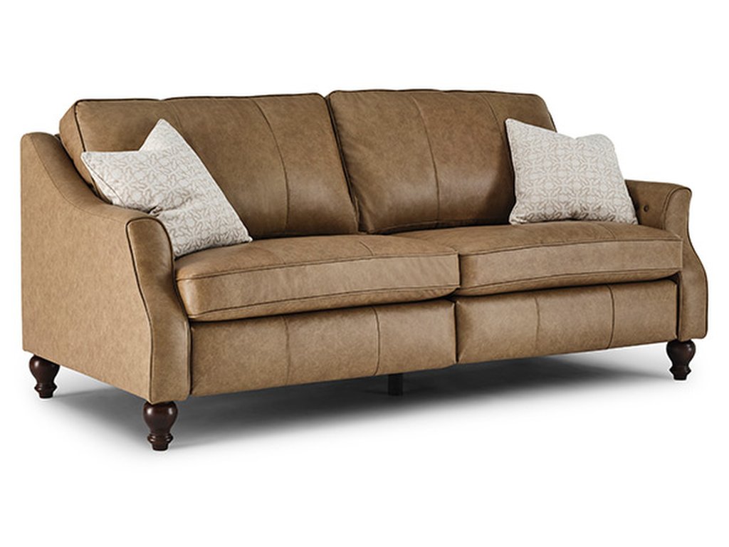 Adeline Sofa Traditionally Styled Incliner Sofa