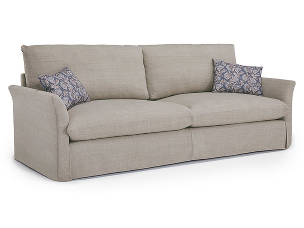 Oxford Sofa Stationary Sofa with Down Blend Cushion Wrap