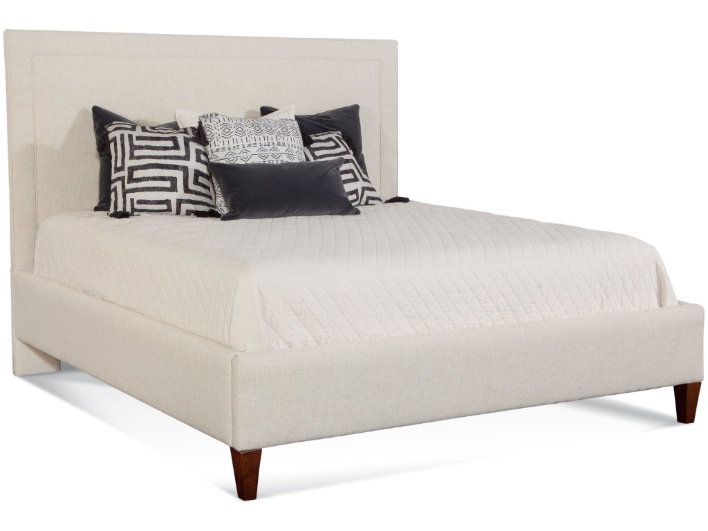 Emory King Upholstered Bed with Nailhead Trim