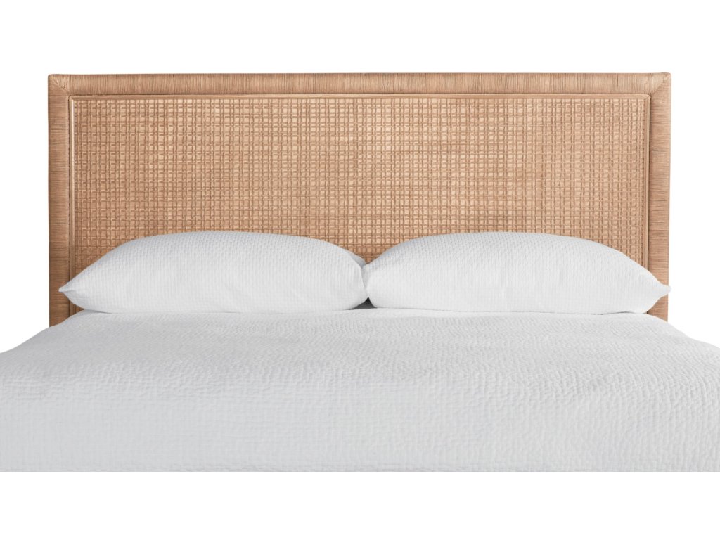 Naples Queen Rattan Panel Headboard