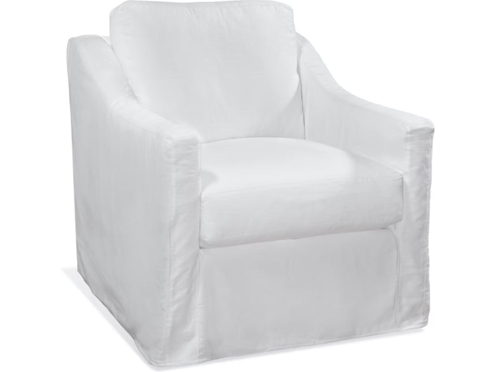 Oliver Swivel Chair with Slipcover