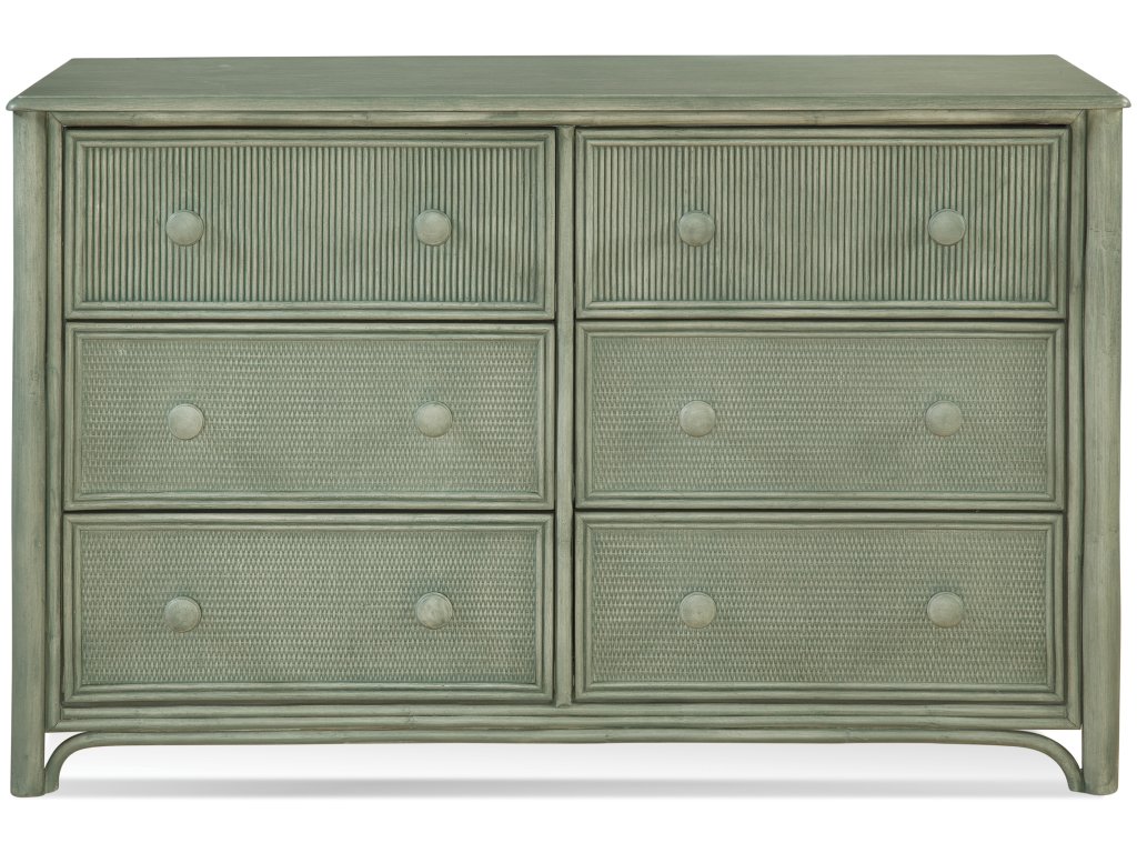 Summer Retreat Six Drawer Dresser