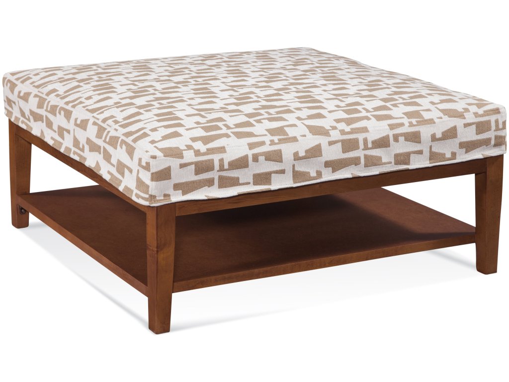 Hammond Square Cocktail Ottoman with Slipcover