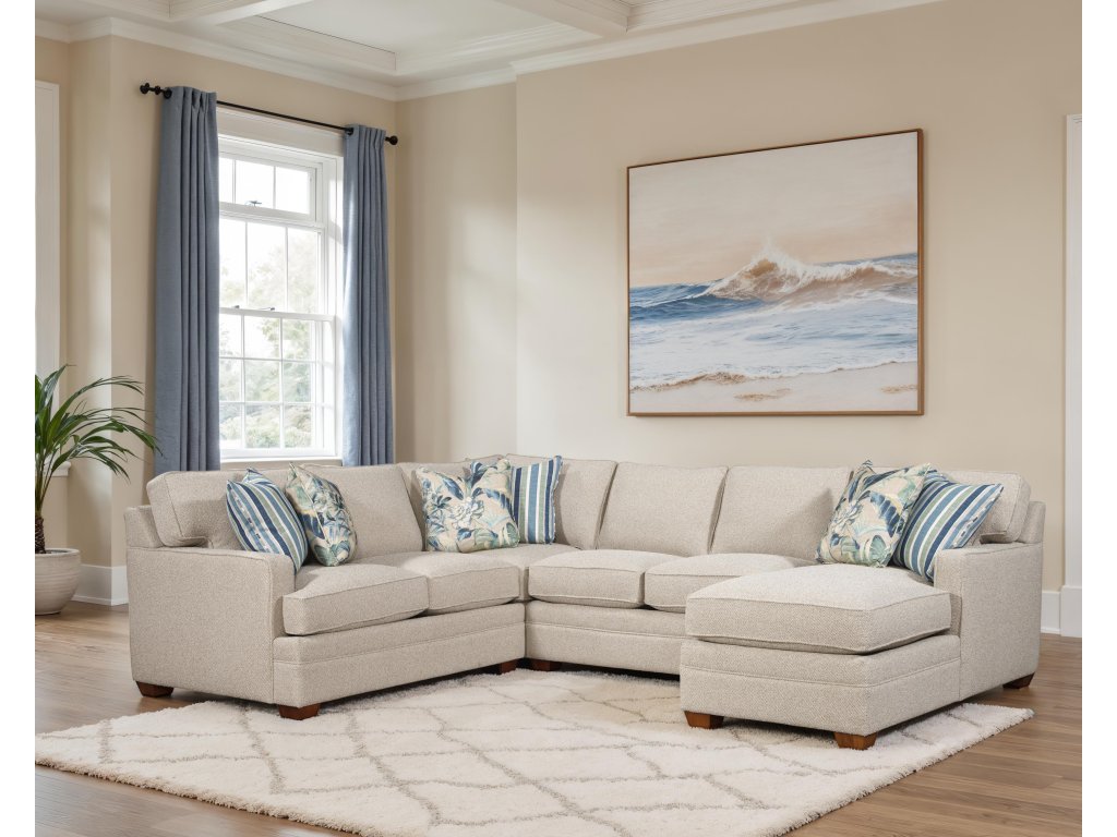 Kensington Three Piece Chaise Sectional