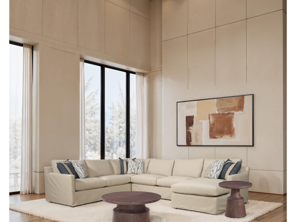 Bel-Air 4-Piece Sectional w/ Slipcover - Alternative View