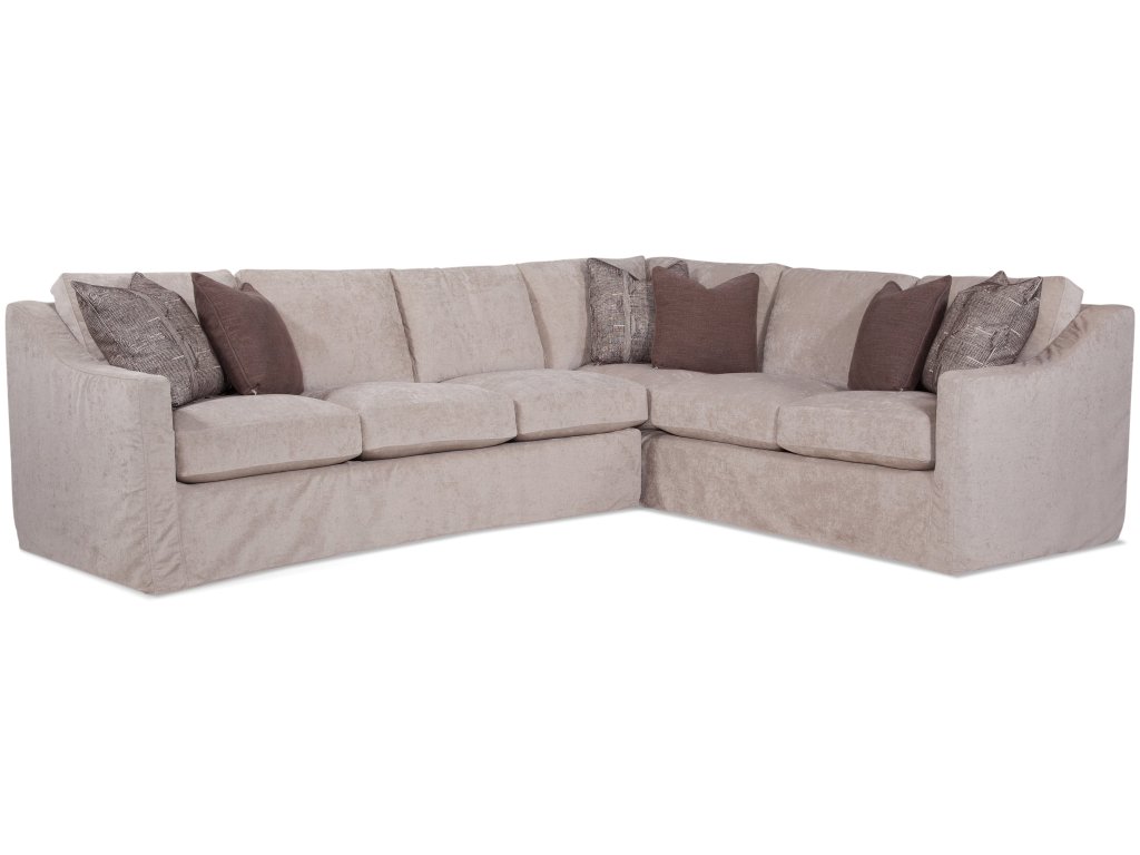 Oliver Two Piece Slipcover Sectional