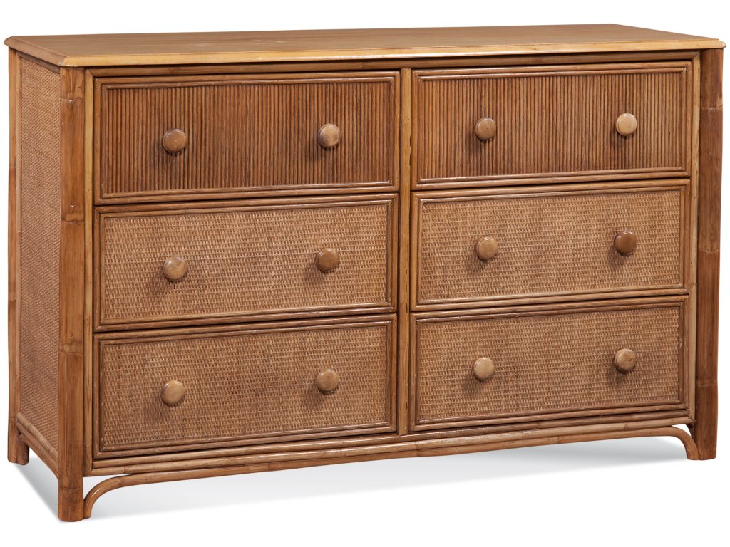 Summer Retreat Six Drawer Dresser - Alternative View