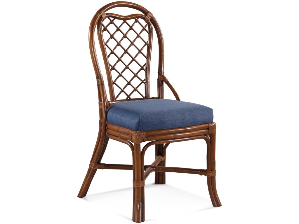 Trellis Rattan Dining Side Chair