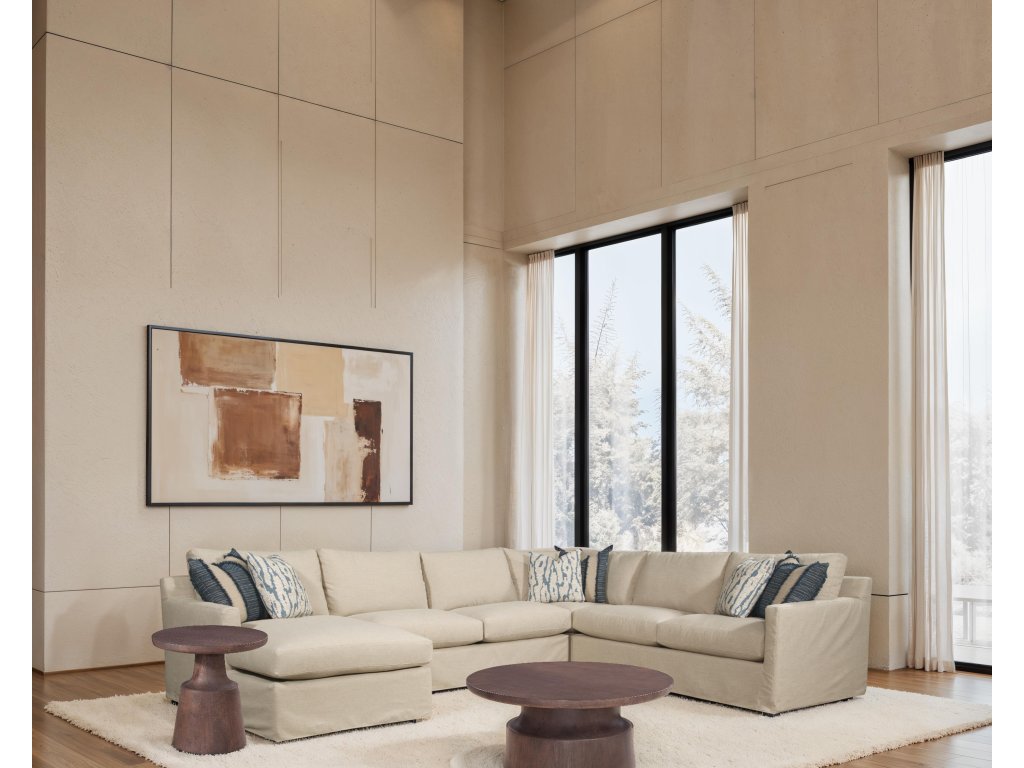 Bel-Air 4-Piece Sectional w/ Slipcover - Alternative View