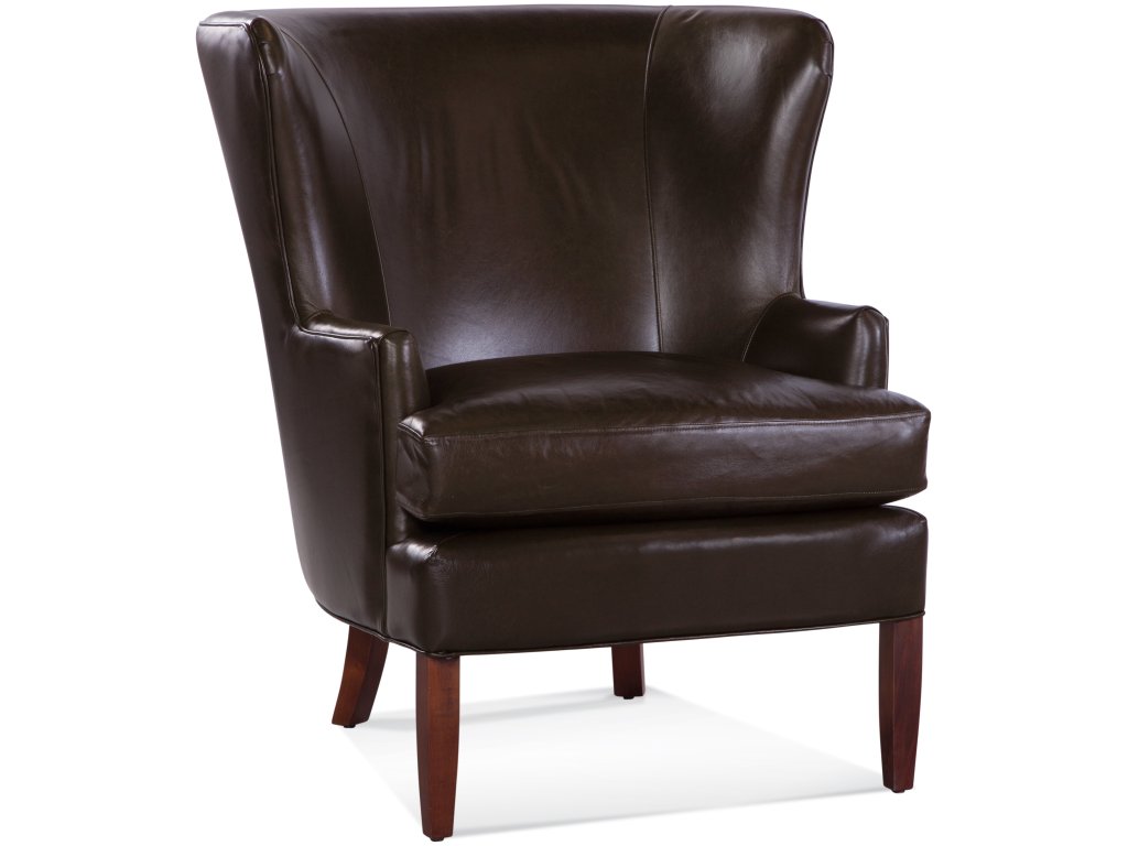 Greenwich Leather Wing Chair