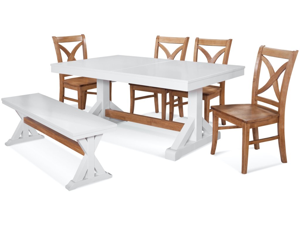 Transitional 6-Piece Dining Set
