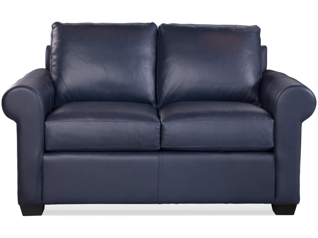 Bedford Leather Loveseat