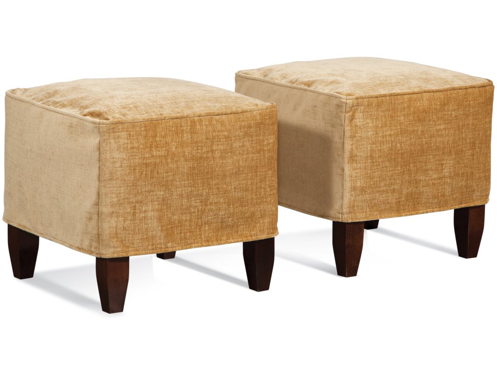 Brooklyn Ottoman with Slipcover