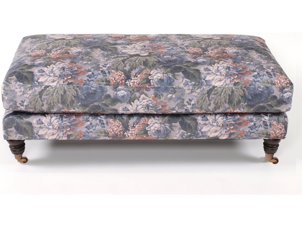 Celeste Cocktail Ottoman - Castered Legs