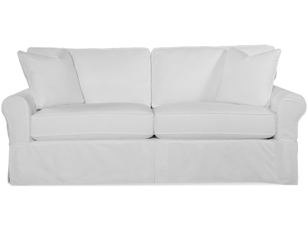 Bedford 2 over 2 Queen Sleeper Sofa with Slipcover - Alternative View