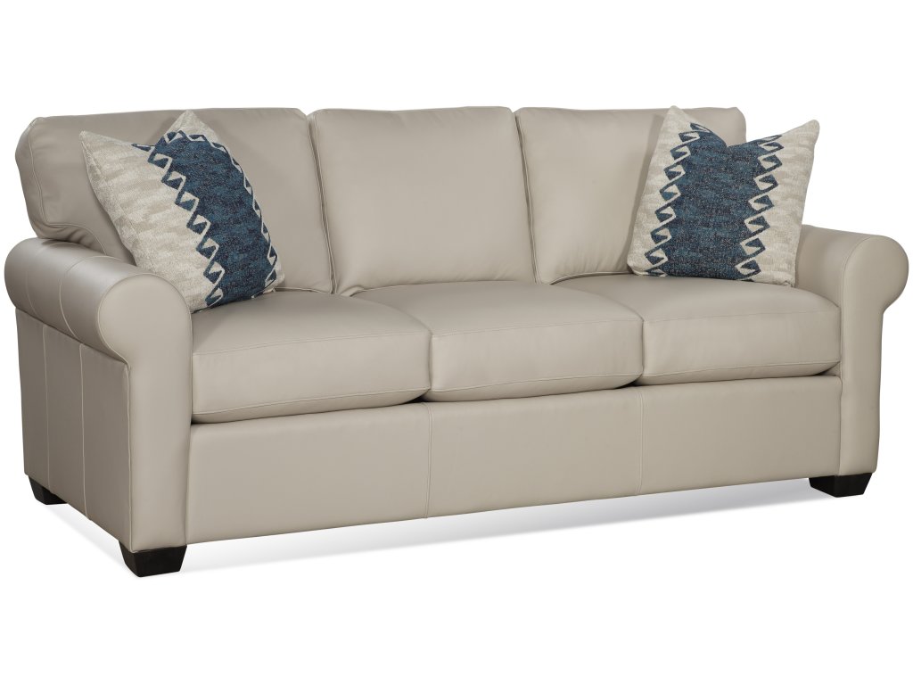 Bedford Three over Three Leather Sofa