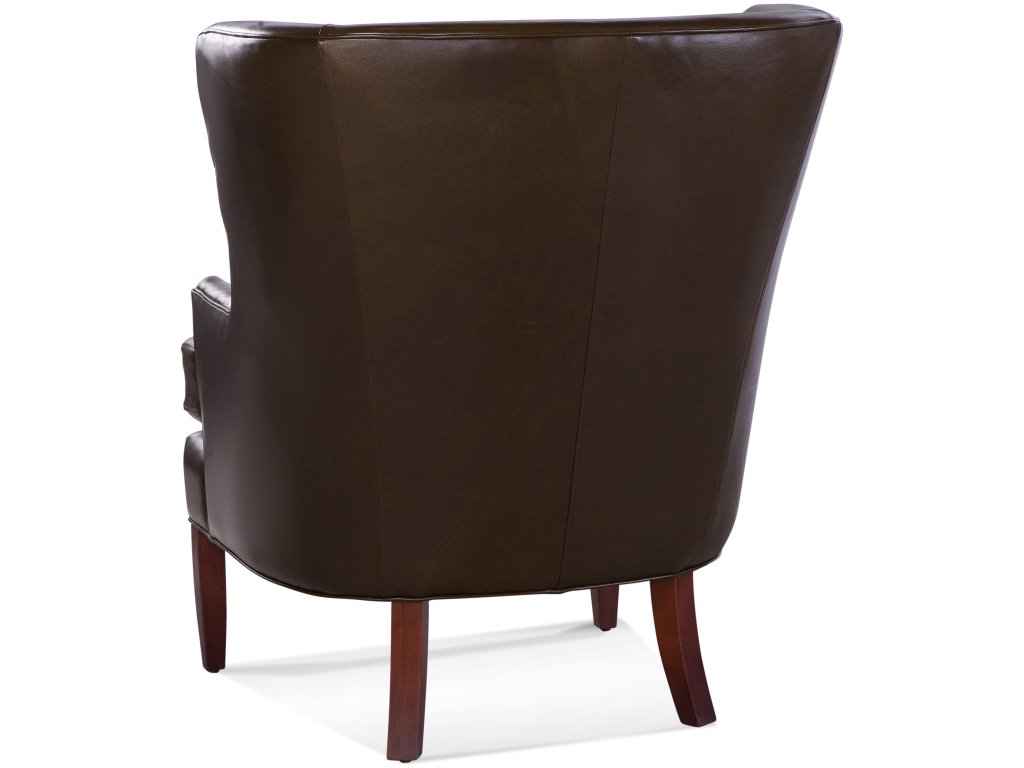 Greenwich Leather Wing Chair