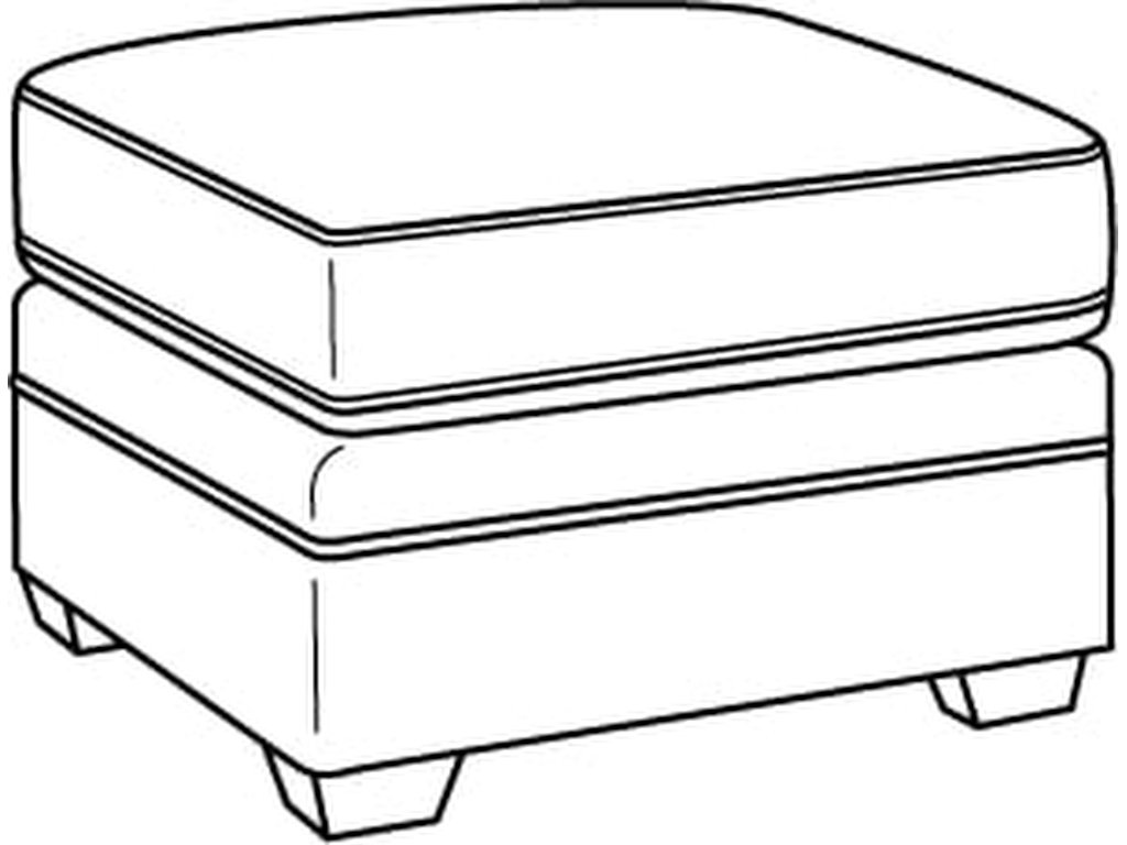 Bedford Small Ottoman