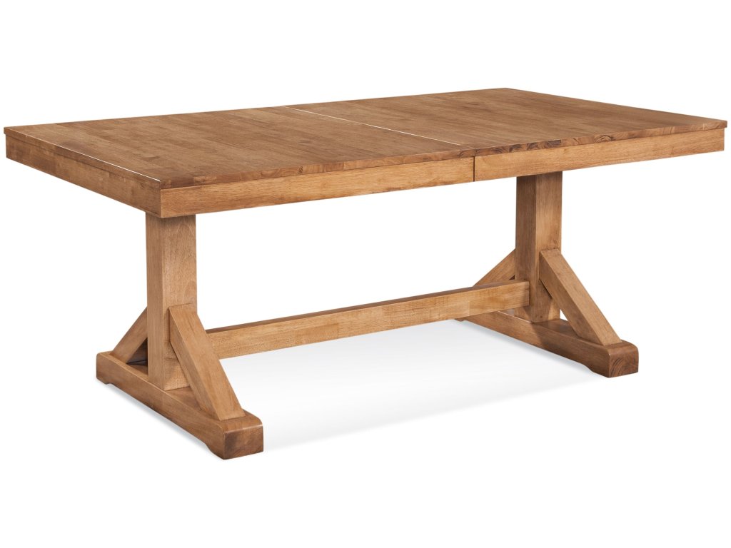 Hues Extension Trestle Dining Table
