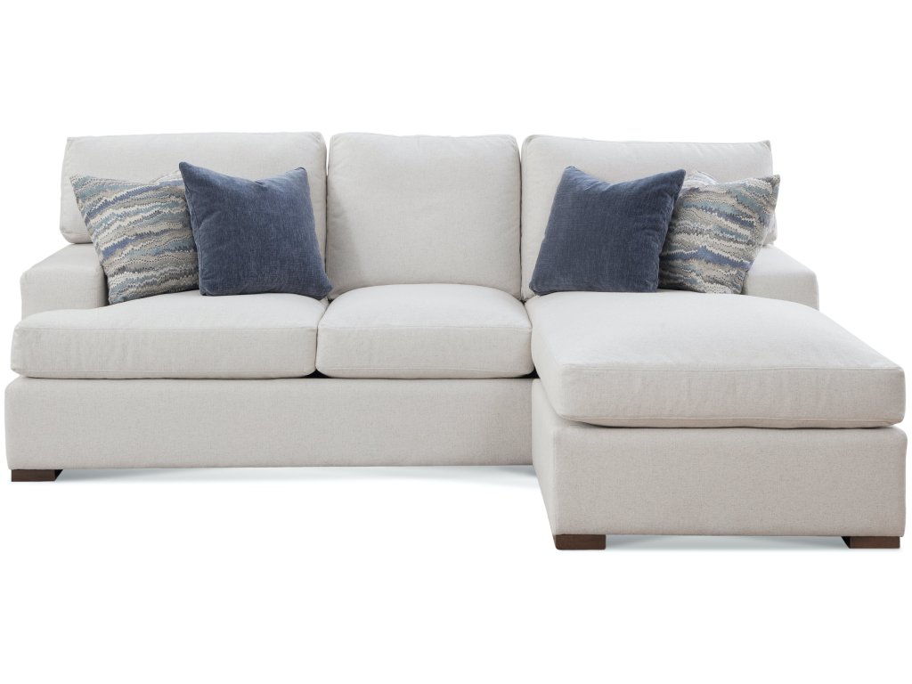 Cambria Chaise Estate Sofa with Reversible Ottoman