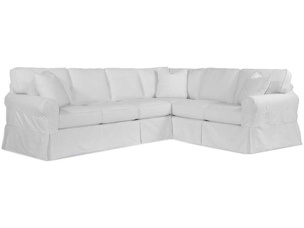 Bedford 2-Piece Corner Sectional with Slipcover