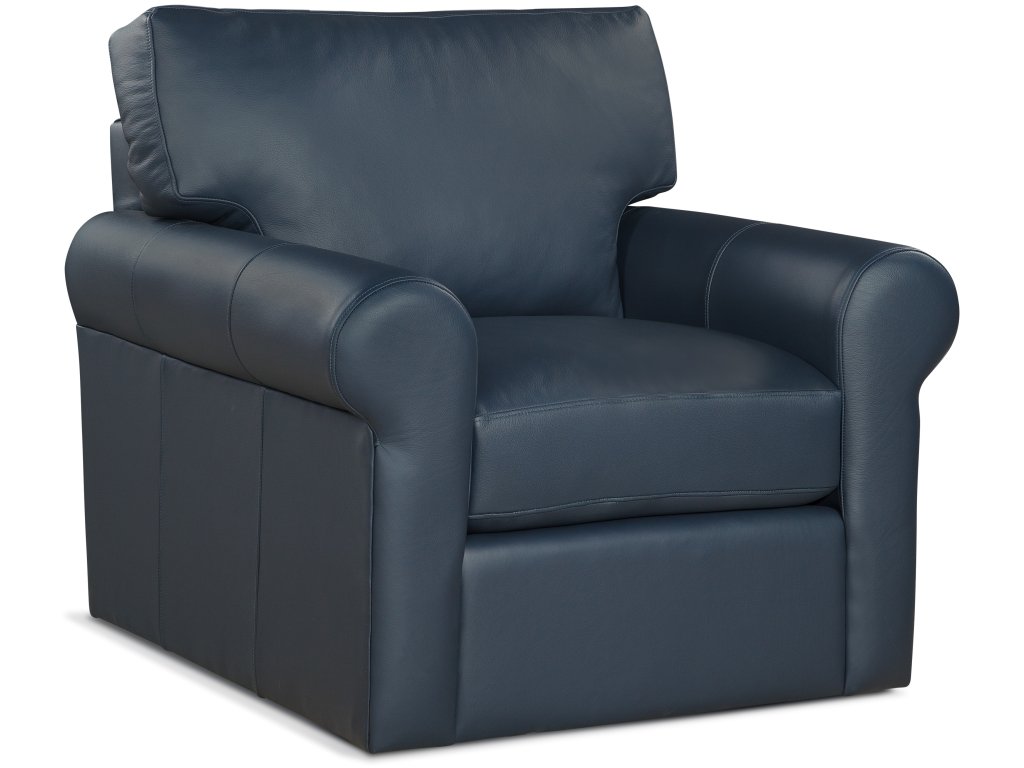 Bedford Leather Swivel Chair
