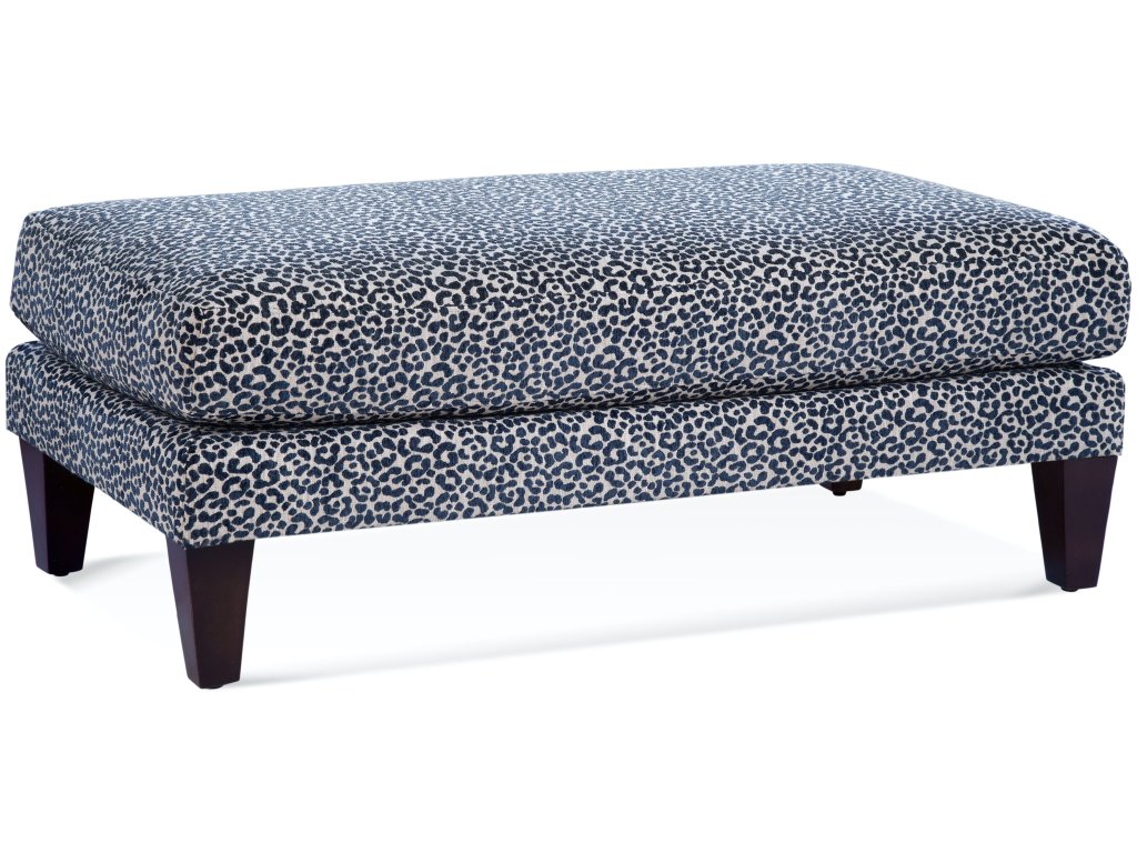 Celeste Cocktail Ottoman - Tapered Legs