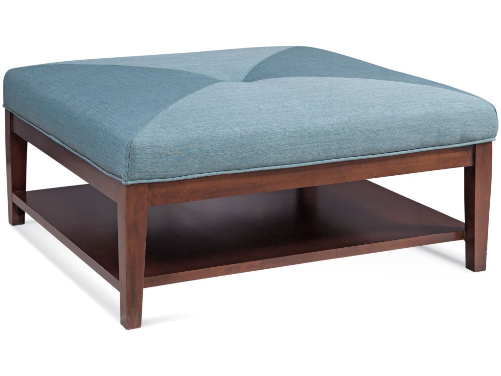 Hammond Cocktail Ottoman with Miter Top