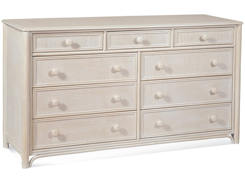 Summer Retreat Nine Drawer Dresser