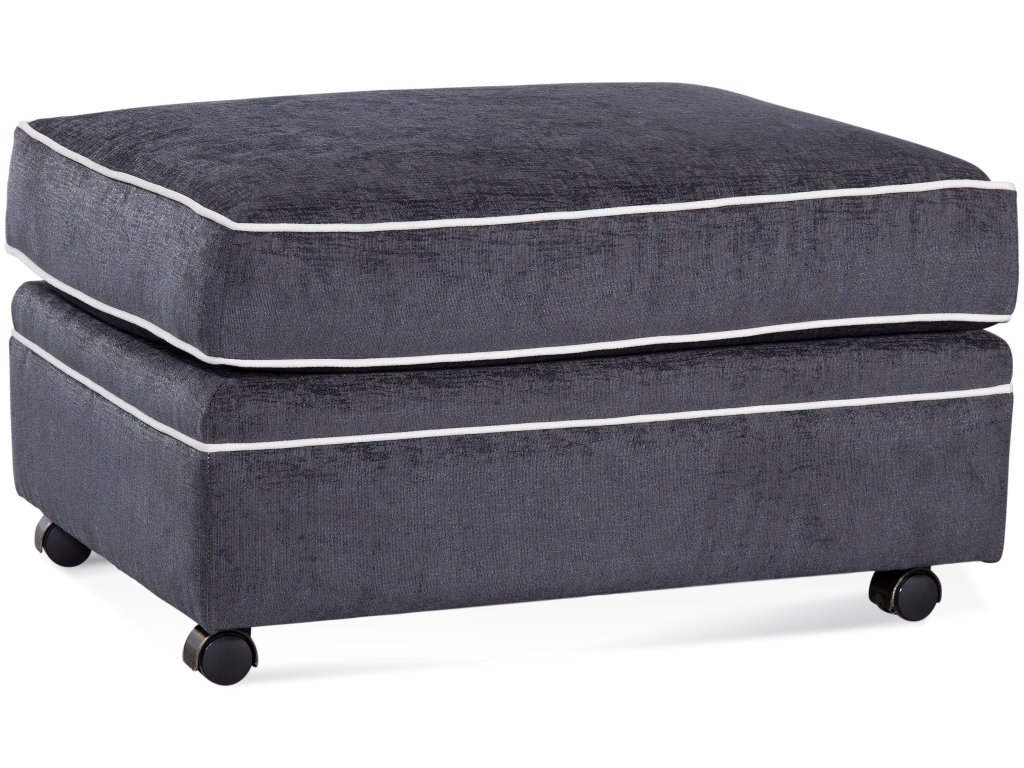 Bradbury Ottoman with Casters