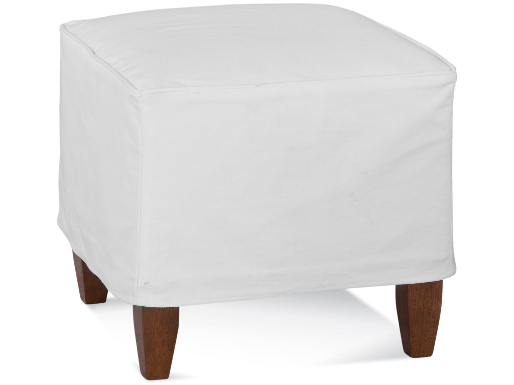 Brooklyn Ottoman with Slipcover