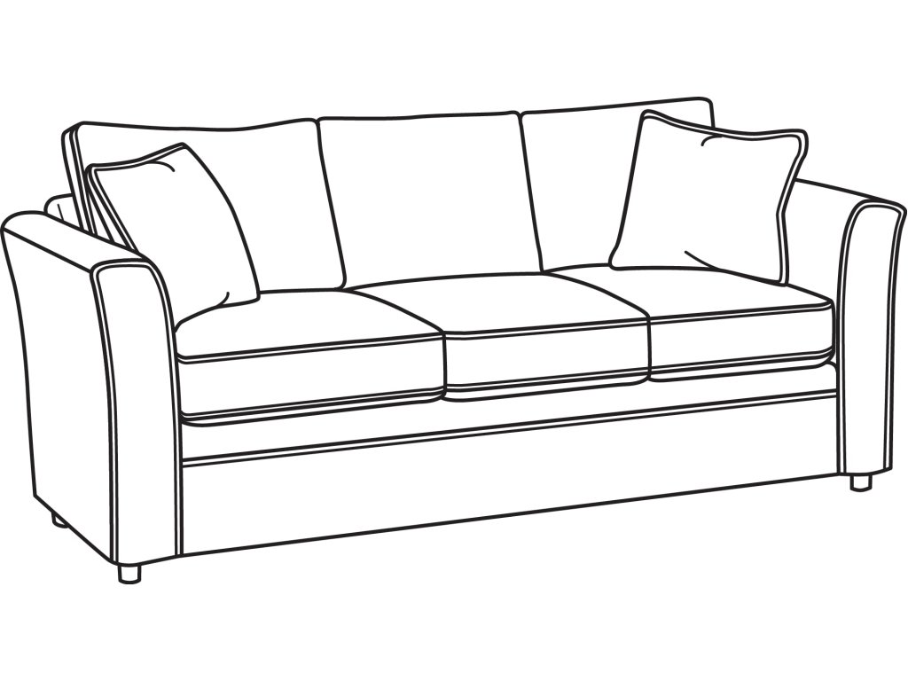 Northfield 3 over 3 Queen Sleeper Sofa