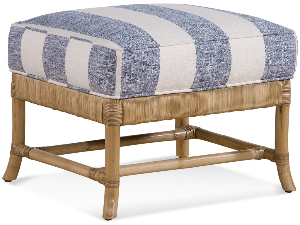 Lafayette Rattan Ottoman