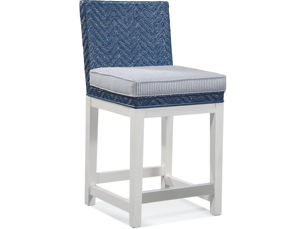 Woven Top Counter Stool