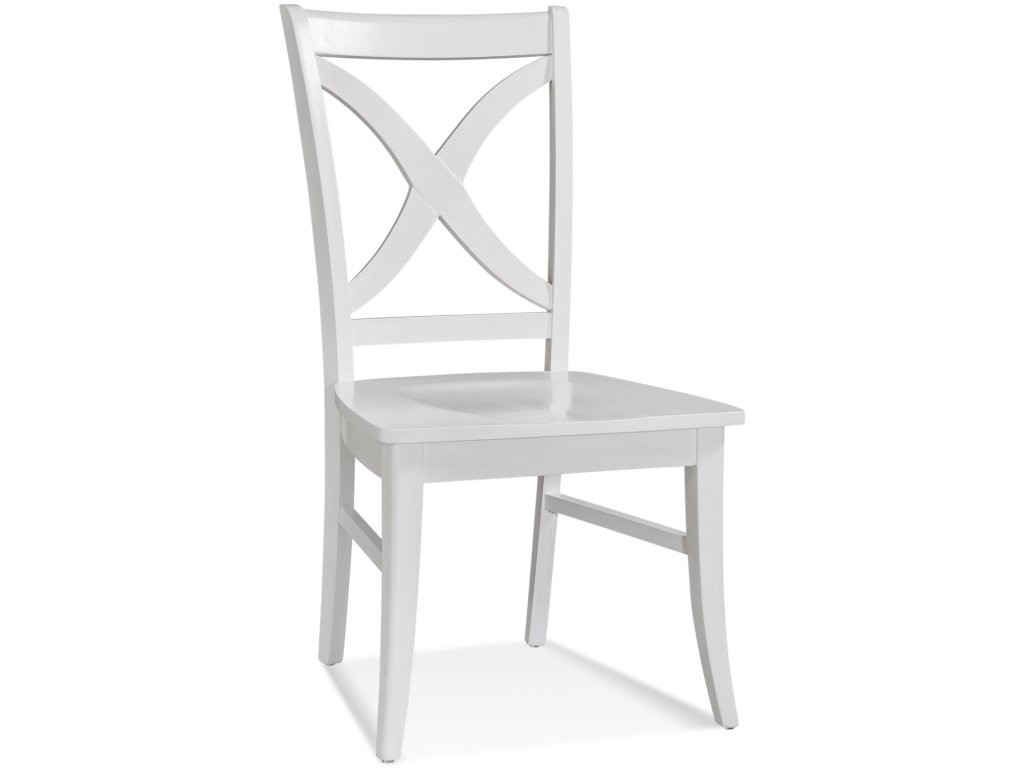 Hues Dining Side Chair with Wood Seat