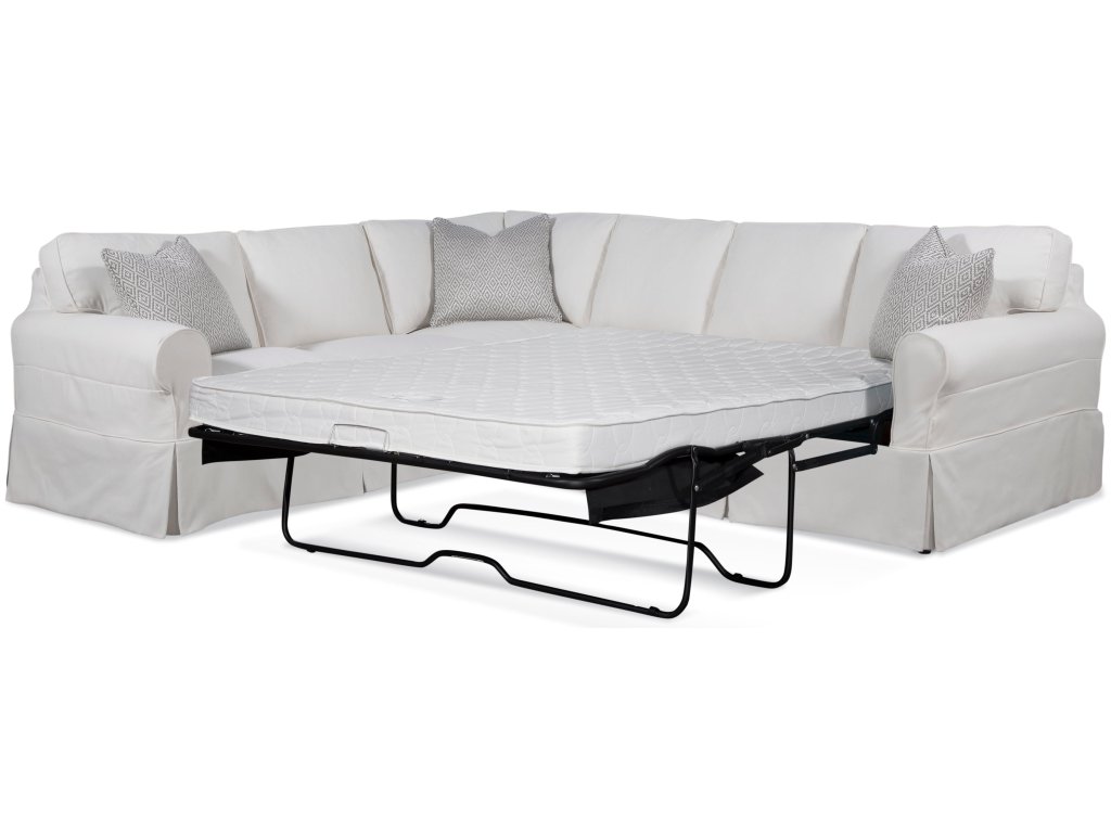 Bedford Two-Piece Corner Sleeper Sectional