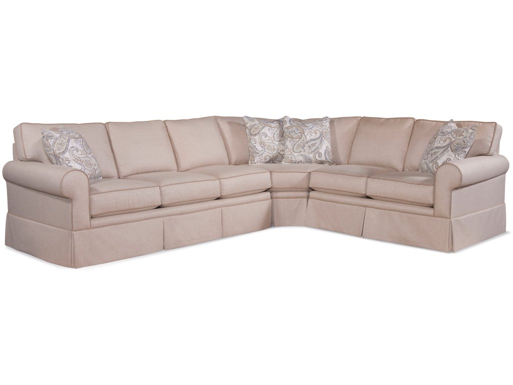 Benton Three-Piece Wedge Sectional