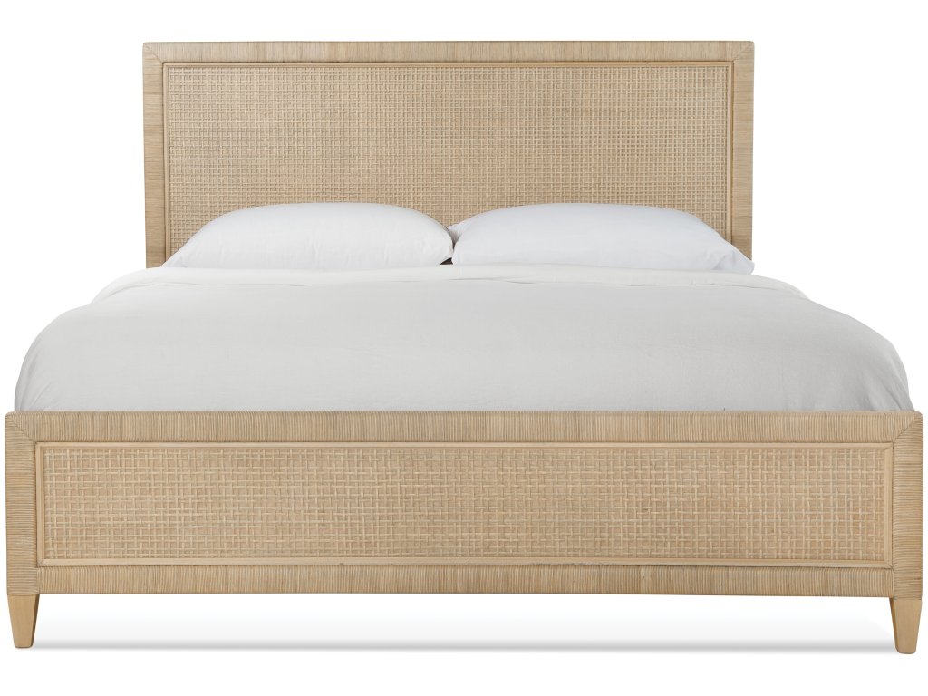 Naples King Rattan Panel Bed - Alternative View