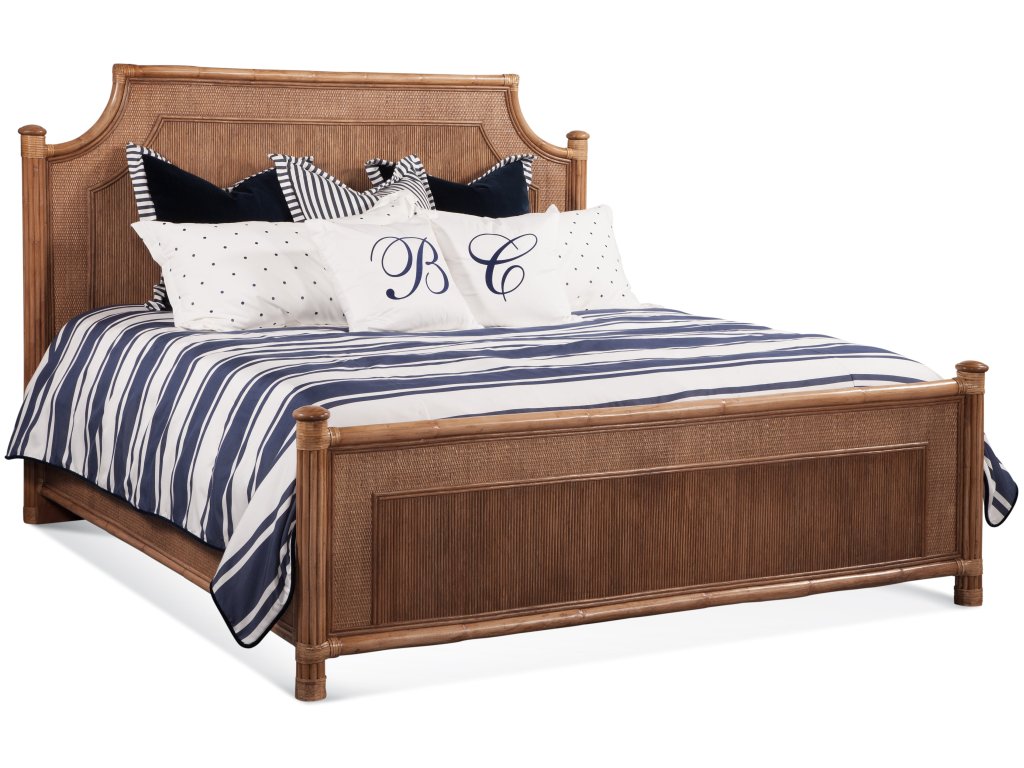Summer Retreat King Arched Bed