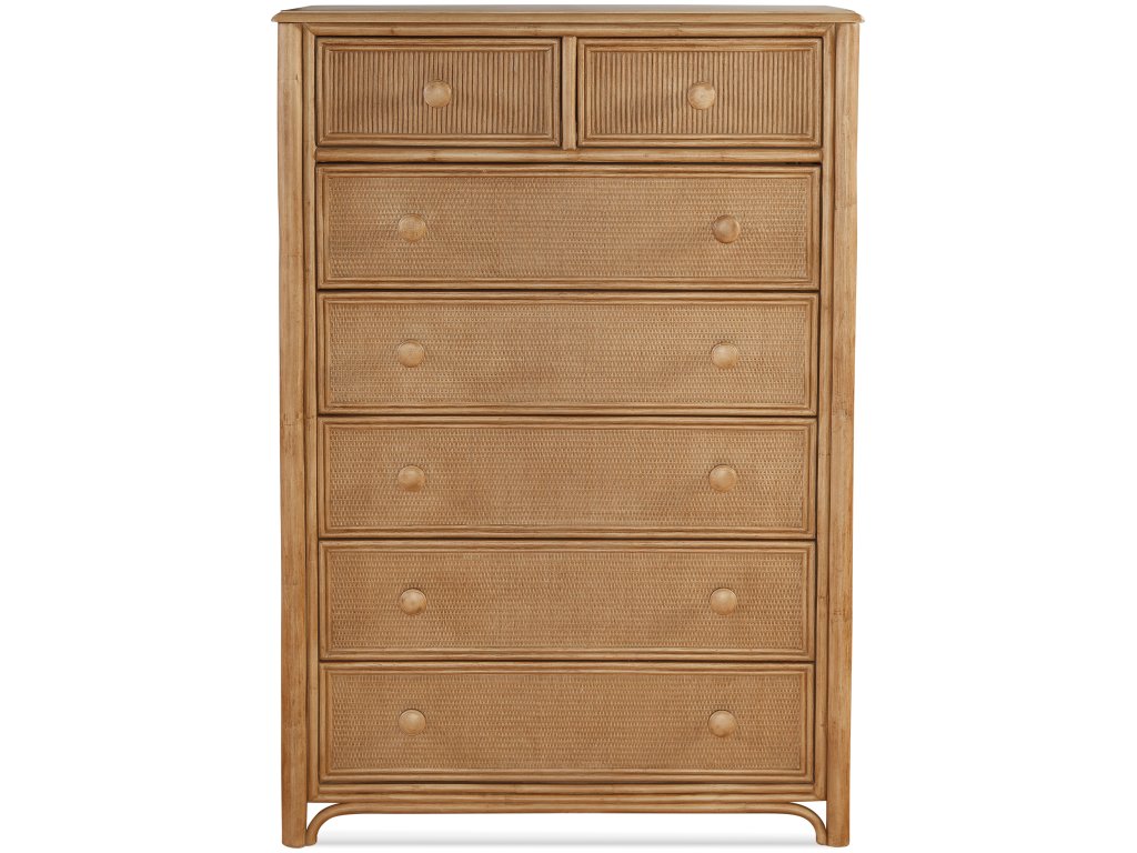 Summer Retreat Seven Drawer Chest