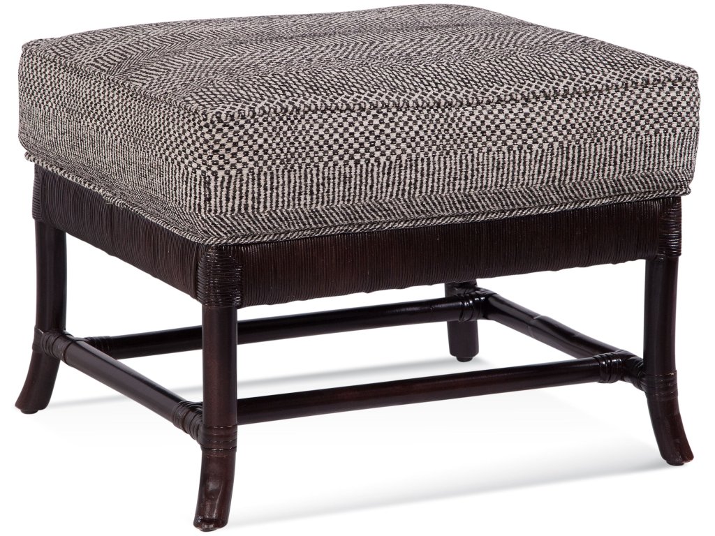 Lafayette Rattan Ottoman