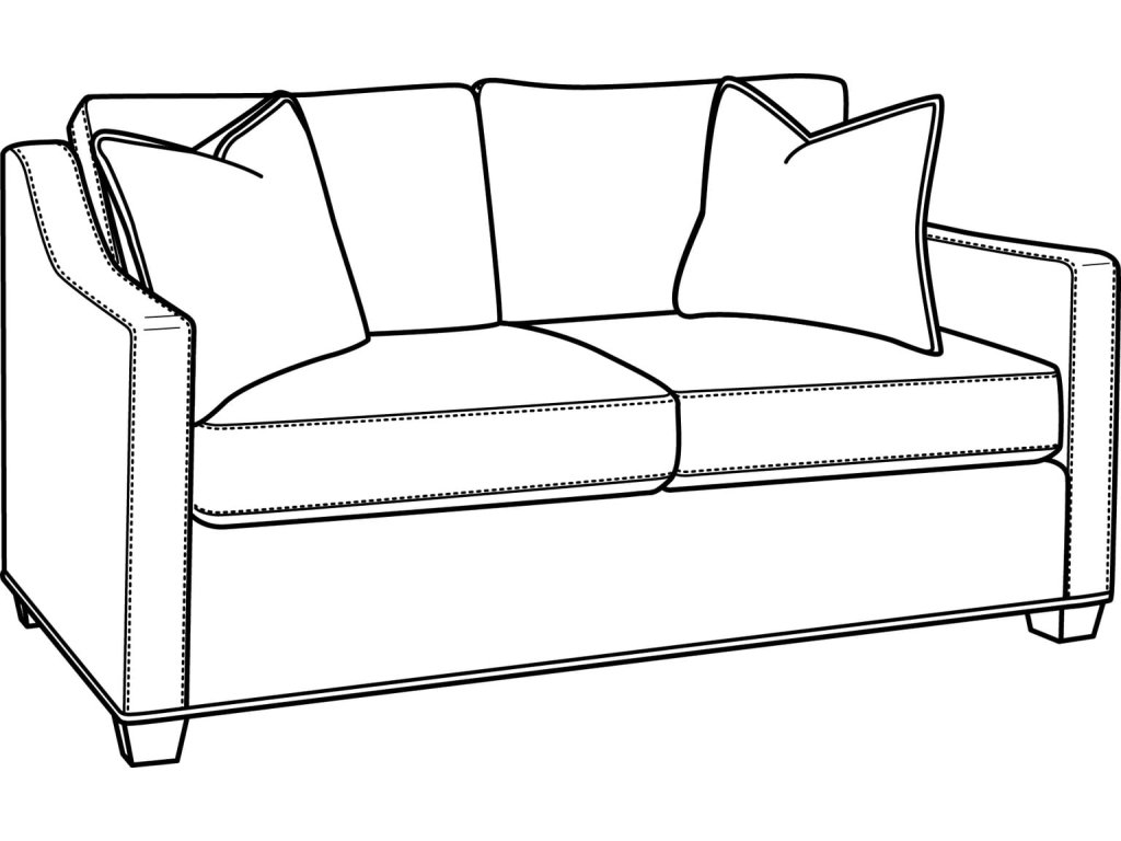 Oliver 2 over 2 Loveseat