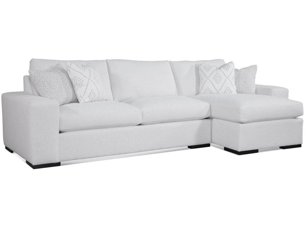 Memphis Two Piece Chaise Sectional Sofa