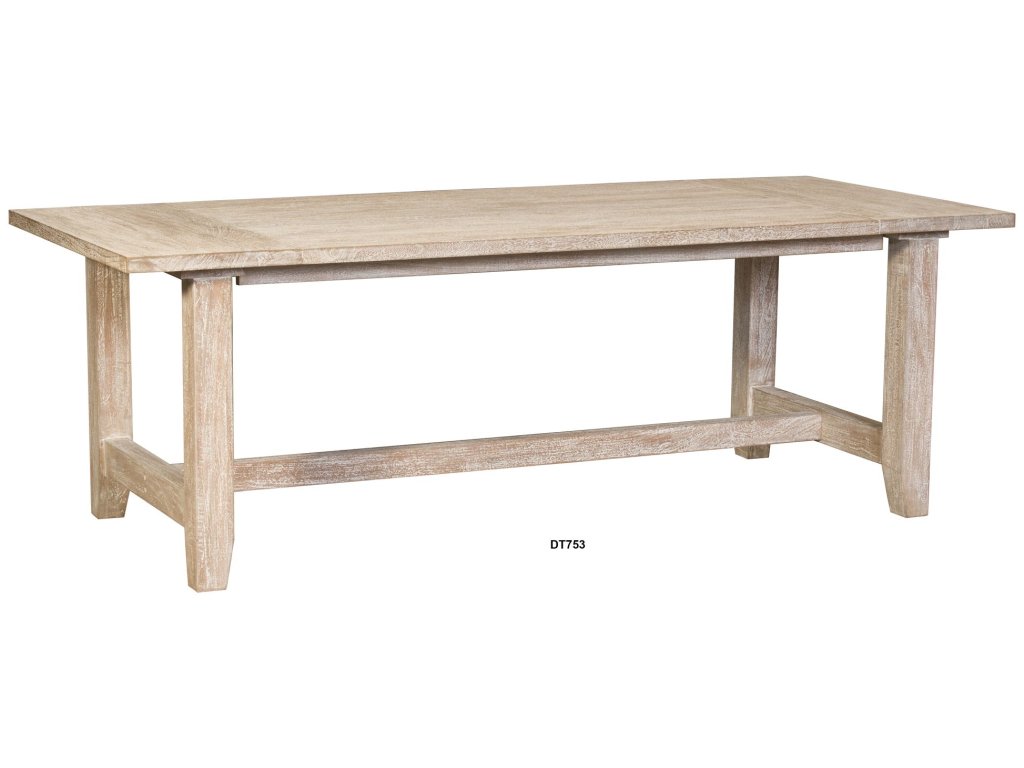 Rectangular Dining Table in Washed Texture