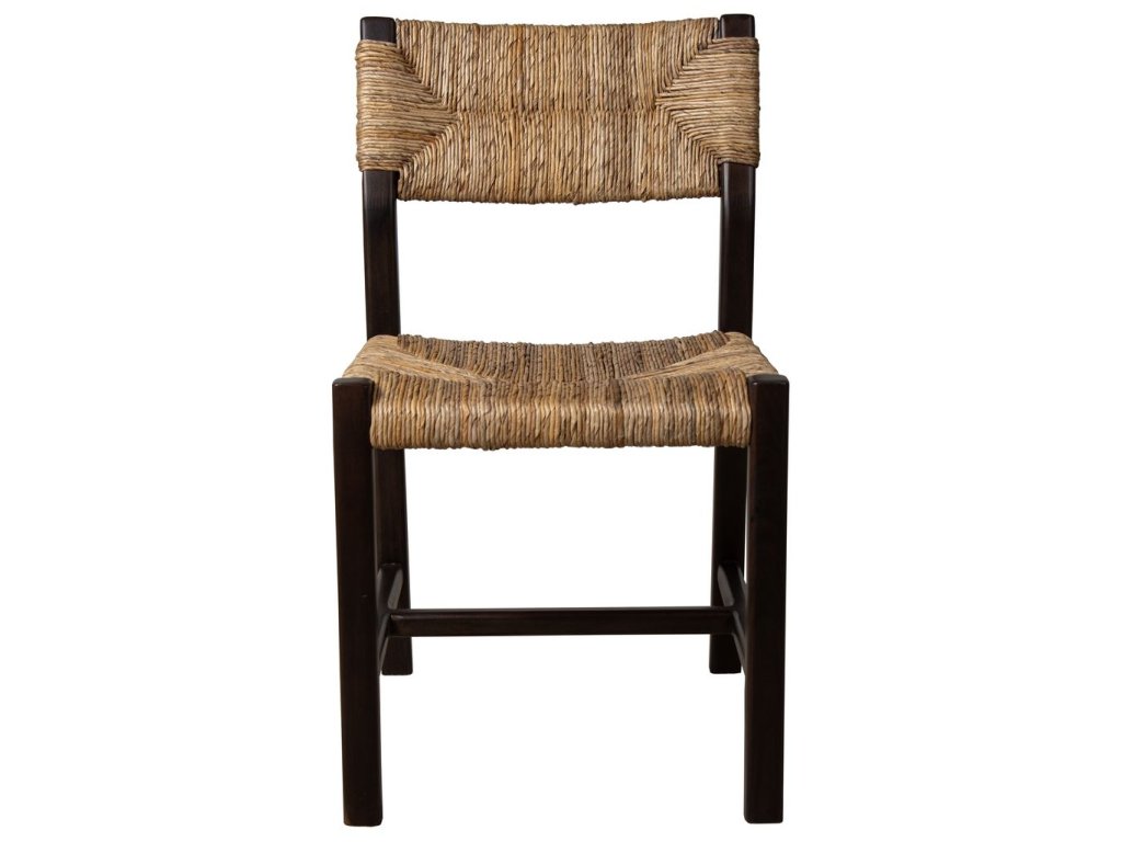 Side Chair in Natural Abaca - Alternative View